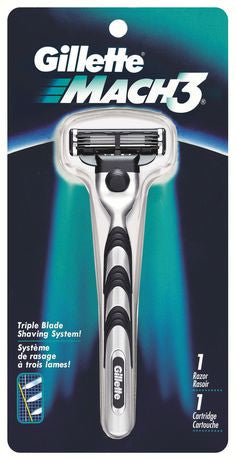 Gillette Mach 3 Base Razor - 1 Razor