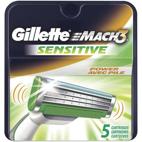 Gillette Mach3 Sensitive Power Cartridges