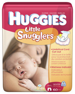 Huggies Little Snugglers Mega Pack Newborn (60)