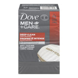 Dove Men +Care® Deep Clean Purifying Grains Body + Face Bars - 4 bars
