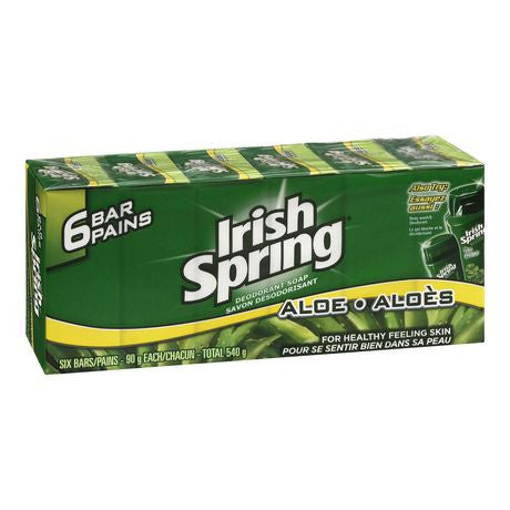 Irish Spring* Aloe Deodorant Bar Soap