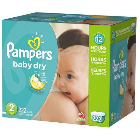 Pampers Baby Dry Diapers Economy Pack Plus